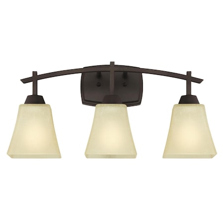 Westinghouse Westinghouse Midori 3-Light Oil Rubbed Bronze Wall Sconce 63075